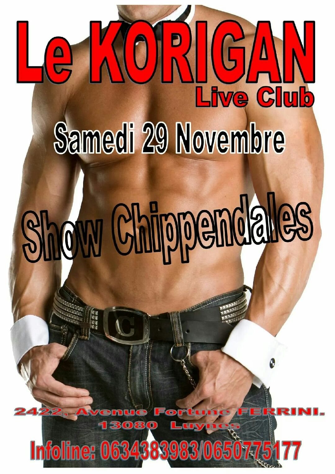Soirée chippendales entre filles à Aix-en-Provence animée par LES GENTLEMEN STRIPTEASE